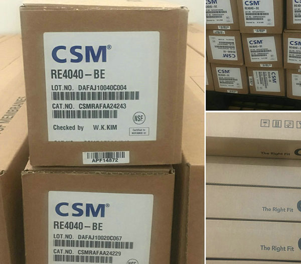 CSM世韓膜RE4040-BE 進口4寸反滲透膜苦咸水膜