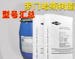 Amberjet羅門哈斯樹脂型號匯總表 型號對照表